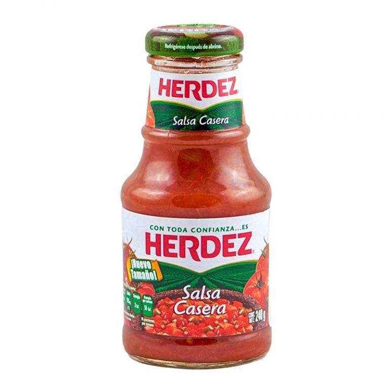 Hemmagjord Salsa Casera Herdez 240g Drakfrukt.se